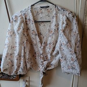 Floral Lace Blouse